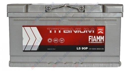 Акумулятор Fiamm Titanium Pro 90Ah R+ 800A