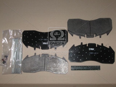 Колодка гальмівний. диск. (компл. на вісь) RVI MAGNUM,PREMIUM, ROR, VOLVO (вир-во TRW)