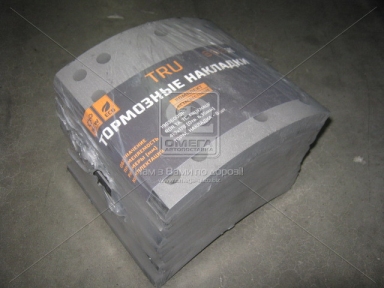 Накладка гальмівний. (компл. на вісь) 419х178 (Відп.6,35 мм) станд. ROR TA,TC, FRUEHAUF (вир-во TRU)