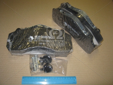 Колодка гальмівний. диск. (компл. на вісь) BPW, DAF95, IVECO, MB, SAF, SCANIA (вир-во Arvin Meritor) Колодка гальмівний. диск. (компл. на вісь) BPW, DAF95, IVECO, MB, SAF, SCANIA (вир-во Arvin Meritor)