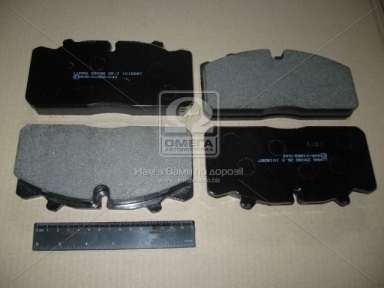 Колодка торм. диск. (компл. на ось) DAF LF45, IVECO, MAN L/M/ME2000, RVI MIDLUM (пр-во Lumag)