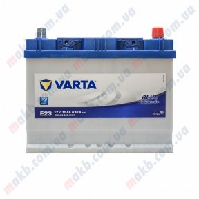 Акумулятор Varta 70Ah JR+ 630A Blue Dynamic Акумулятор Varta 70Ah JR+ 630A Blue Dynamic