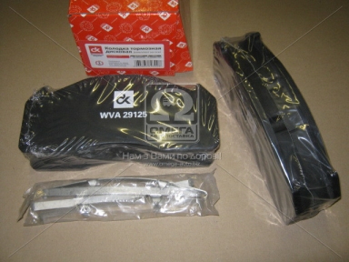 Колодка гальмівний. диск. (компл. на вісь) ROR TA/LM D DUCO, VOLVO FM,FL <ДК>