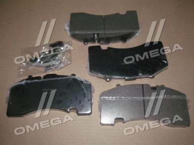 Колодка гальмівний. диск. (компл. на вісь) BPW RS-SB 4309T (RIDER)