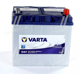 Акумулятор Varta 60Ah JR+ 540A Blue Dynamic