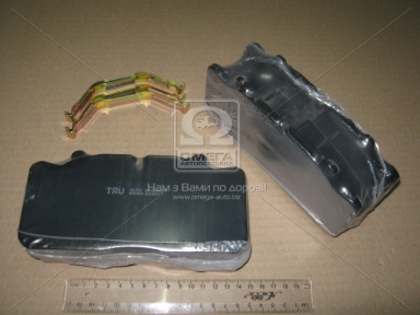 Колодка торм. диск. (компл. на ось) DAF LF45, IVECO, MAN L/M/ME2000, RVI MIDLUM (пр-во TRU)