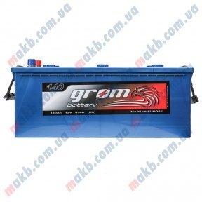 Аккумулятор Grom Premium 140Ah L+ 850A