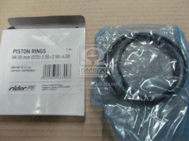 Кільця поршневі 088.00 мм (STD) 2,50x2,50x4,00 (RIDER)