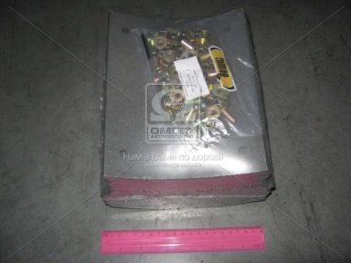 Накладка гальмівний. (компл. на вісь) 360х200 станд. BPW (вир-во Lumag)