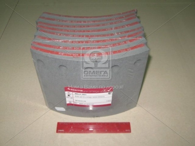 Накладка гальмівний. (компл. на вісь) 420х180 1-ї рем. BPW, KASSBOHRER, SAF (вир-во Arvin Meritor)