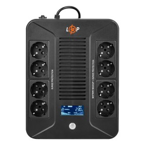 Линейно-интерактивный ИБП LP-600VA-8PS (360Вт) Линейно-интерактивный ИБП LP-600VA-8PS (360Вт)