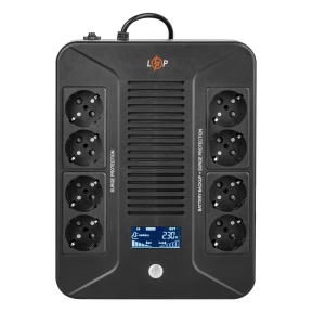 Лінійно-інтерактивне ДБЖ LP-1000VA-8PS (600Вт) Лінійно-інтерактивне ДБЖ LP-1000VA-8PS (600Вт)