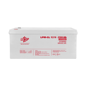 Акумулятор гелевий LPM-GL 12V - 250 Ah