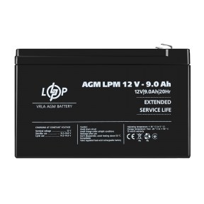 Аккумулятор AGM LPM 12V - 9 Ah