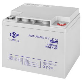 Аккумулятор мультигелевый LPM-MG 12V - 45 Ah