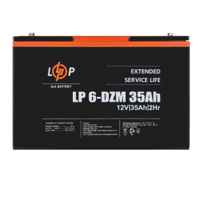 Тяговый свинцово-кислотный AGM аккумулятор LP 6-DZM-35 Ah