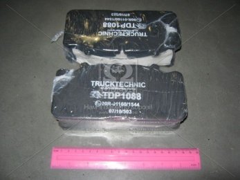 Колодка гальмівний. диск. (компл. на вісь) DAF, IVECO, MAN, RVI (вир-во TruckTechnic)