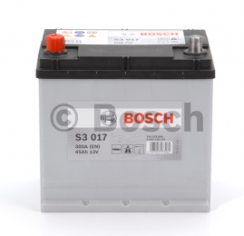 Акумулятор Bosch S3 (S3017) 45AH JL+300A (EN)