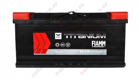 Акумулятор Fiamm Titanium Black 110Ah R+ 950A