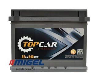 Акумулятор TOP CAR Premium 65Ah L+ 640A