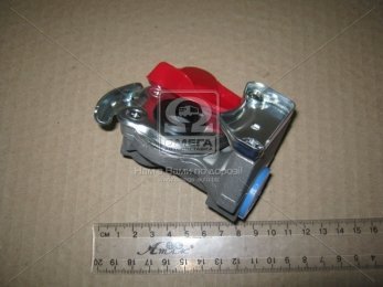 Головка соед. М22х1.5 б/к червона MERCEDES, MAN (вир-во SAMPA)