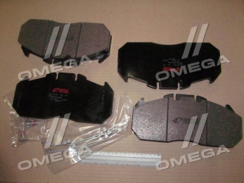 Колодка гальмівний. диск. (компл. на вісь) MAN F2000,TGA, RVI MAGNUM,PREMIUM, ROR LM/TM ELSA2 (вир-во REMSA)