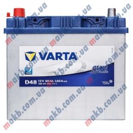Акумулятор Varta 60Ah JL+ 540A Blue Dynamic