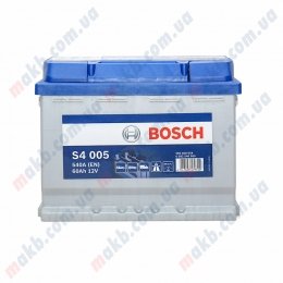 Акумулятор Bosch S4 Silver 60AH R+540A (EN)