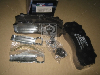 Колодка торм. диск. (компл. на ось) BPW, DAF XF95, IVECO, MB ACTROS, SAF (пр-во Techno Brake)