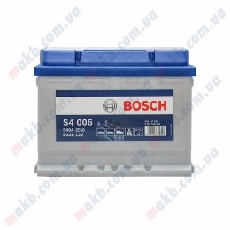 Акумулятор Bosch S4 Silver 60AH L+540A (EN)