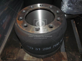 Барабан гальмівний. ROR (RIDER)