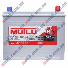 Акумулятор Mutlu SFB Technology (Ser2) 70Ah JR+ 630A