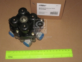 Кран захисно. четырехконтурный (RIDER)