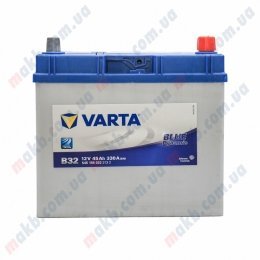 Акумулятор Varta 45Ah JR+ 330A Blue Dynamic
