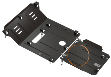 Захист тіптронік Кольчуга Audi A6 C5 (1997-2004)/передній привід