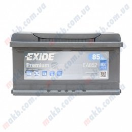 Акумулятор Exide Premium 85Ah R+ 800A
