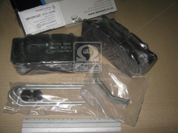 Колодка гальмівний. диск. (компл. на вісь) DAF LF45, IVECO, MAN L/M/ME2000, RVI MIDLUM (вир-во Winnard)