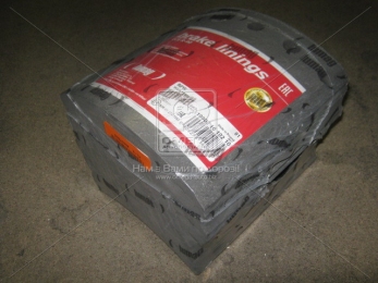 Накладка торм. (компл. на ось) 360х200 1-й рем. BPW (пр-во Lumag)