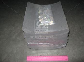 Накладка гальмівний. (компл. на вісь) 419х219,2 1-ї рем. ROR, TRAILOR (вир-во Lumag)