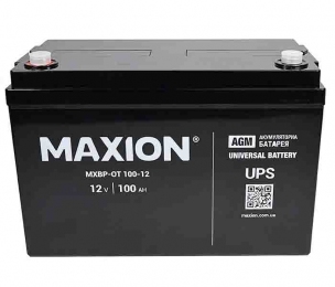 Акумулятор промисловий MAXION MXBP-OT 100-12 (100Ah 12v)