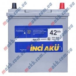 Акумулятор INCI-AKU Formul A 42Ah JR+ 360A