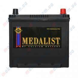 Акумулятор Medalist (75D23L) 65Ah JR+ 570A