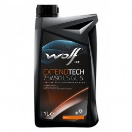 Трансмиссионное масло WOLF EXTENDTECH 75W90 LS GL 5 (1 л)