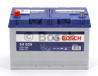 Акумулятор Bosch S4 Silver 6CT 95AH JL+830A (EN)