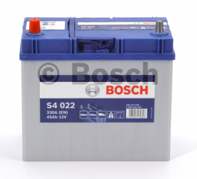 Акумулятор Bosch S4 45AH JL+330A (EN) (Тонка клема)
