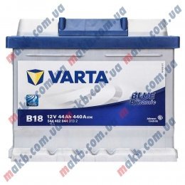 Акумулятор Varta 44Ah R+ 440A Blue Dynamic