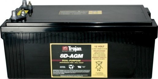 Акумулятор тяговий TROJAN 8D-AGM