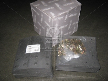 Накладка торм. (компл. на ось) 420х200 станд. DAF XF9575CF,F85,SB (RIDER)