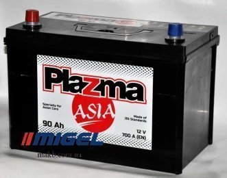 Акумулятор Plazma ASIA 90Ah JL+ 700A