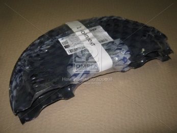 Пильник барабан гальмівний. (компл. на вісь) BPW 131,5x334x28 (вир-во SAMPA)